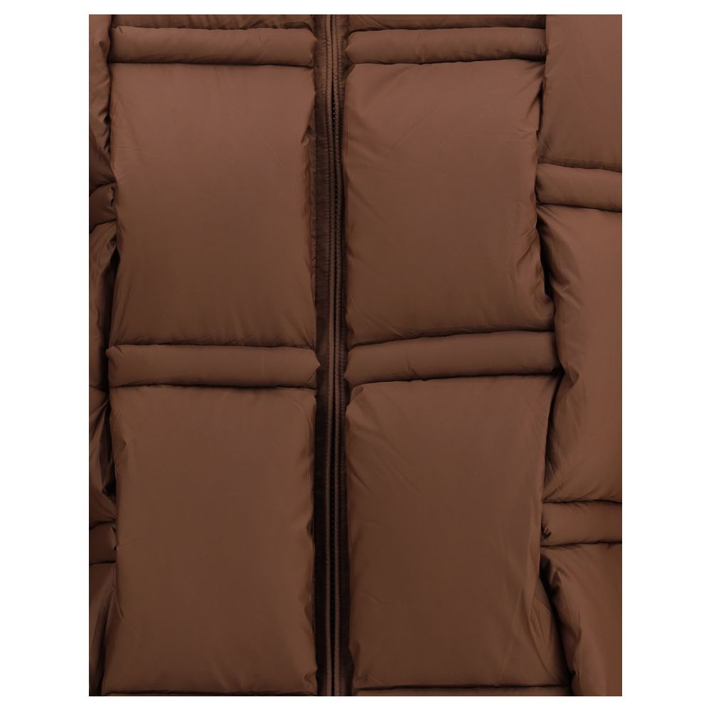 RAXXY Brown Nylon Coat