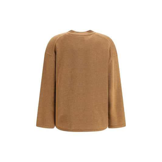 Max Mara Brown Wool Top