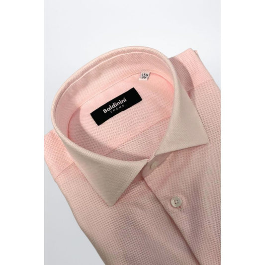 Baldinini Trend Multicolor Cotton Men Shirt