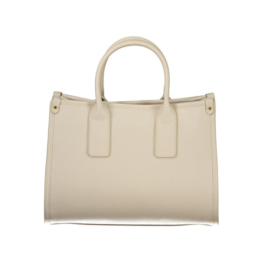 Mario Valentino Beige Polyethylene Handbag