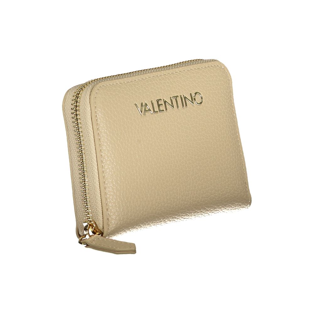 Mario Valentino Beige Polyethylene Wallet