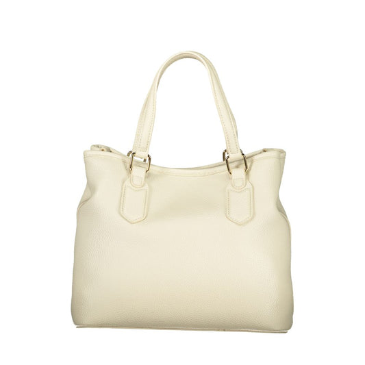 Mario Valentino Beige Polyethylene Handbag