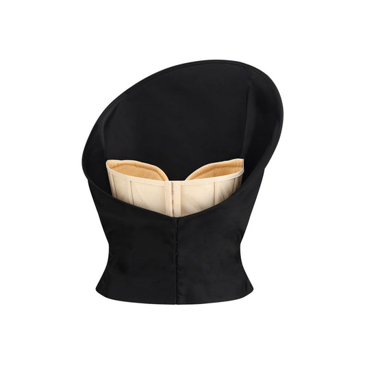 Magda Butrym Black Cotton Top