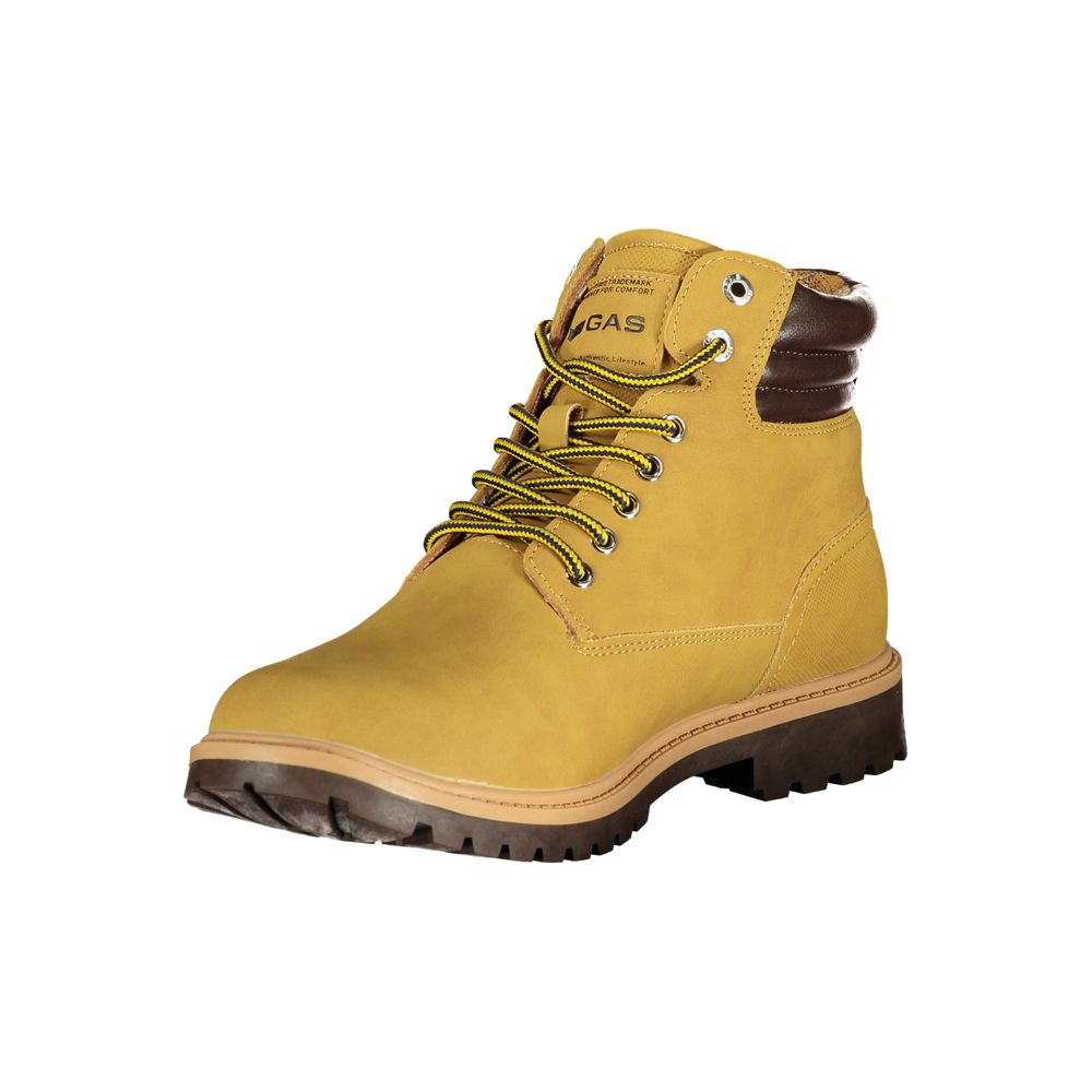 Gas Beige Polyurethane Men Ankle Boot