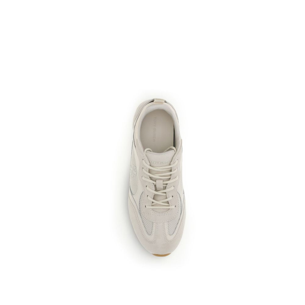Tory Burch Beige Polyester Sneakers