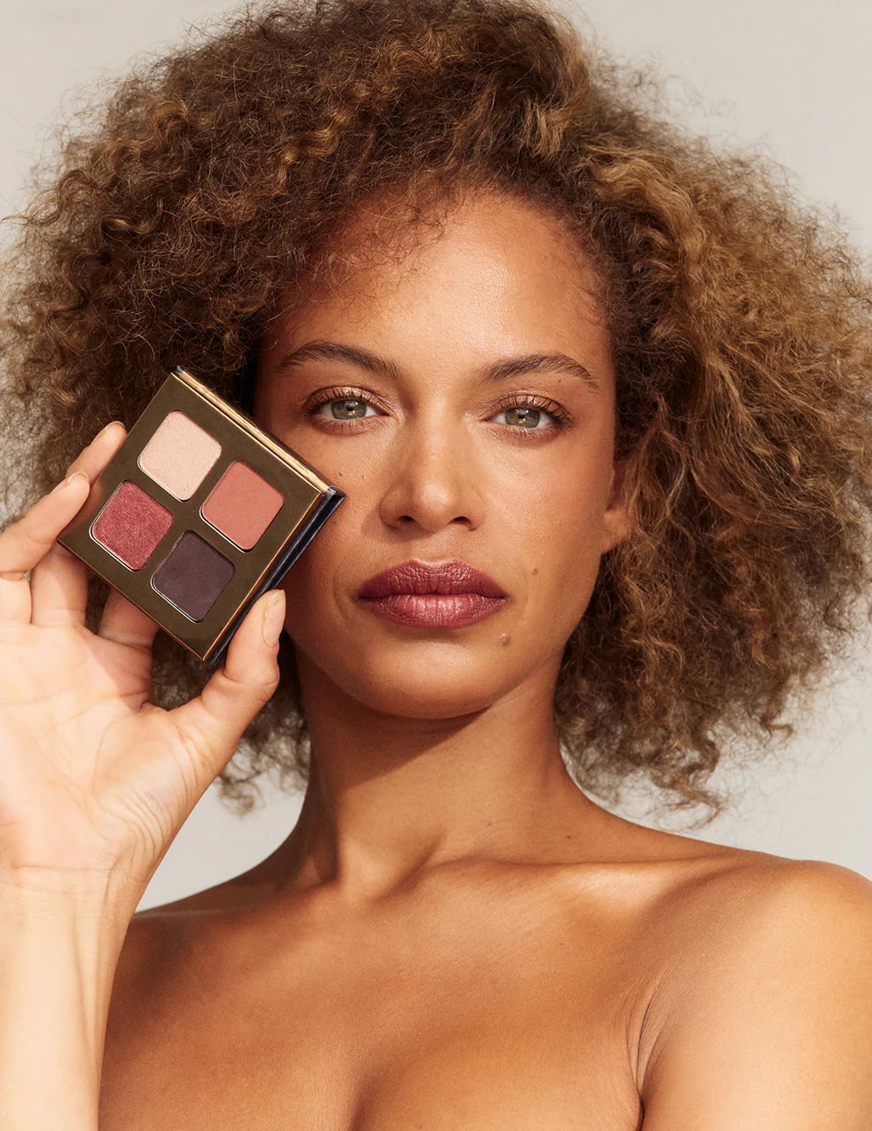 INIKA Organic Quad Eyeshadow Palette (Flowers)