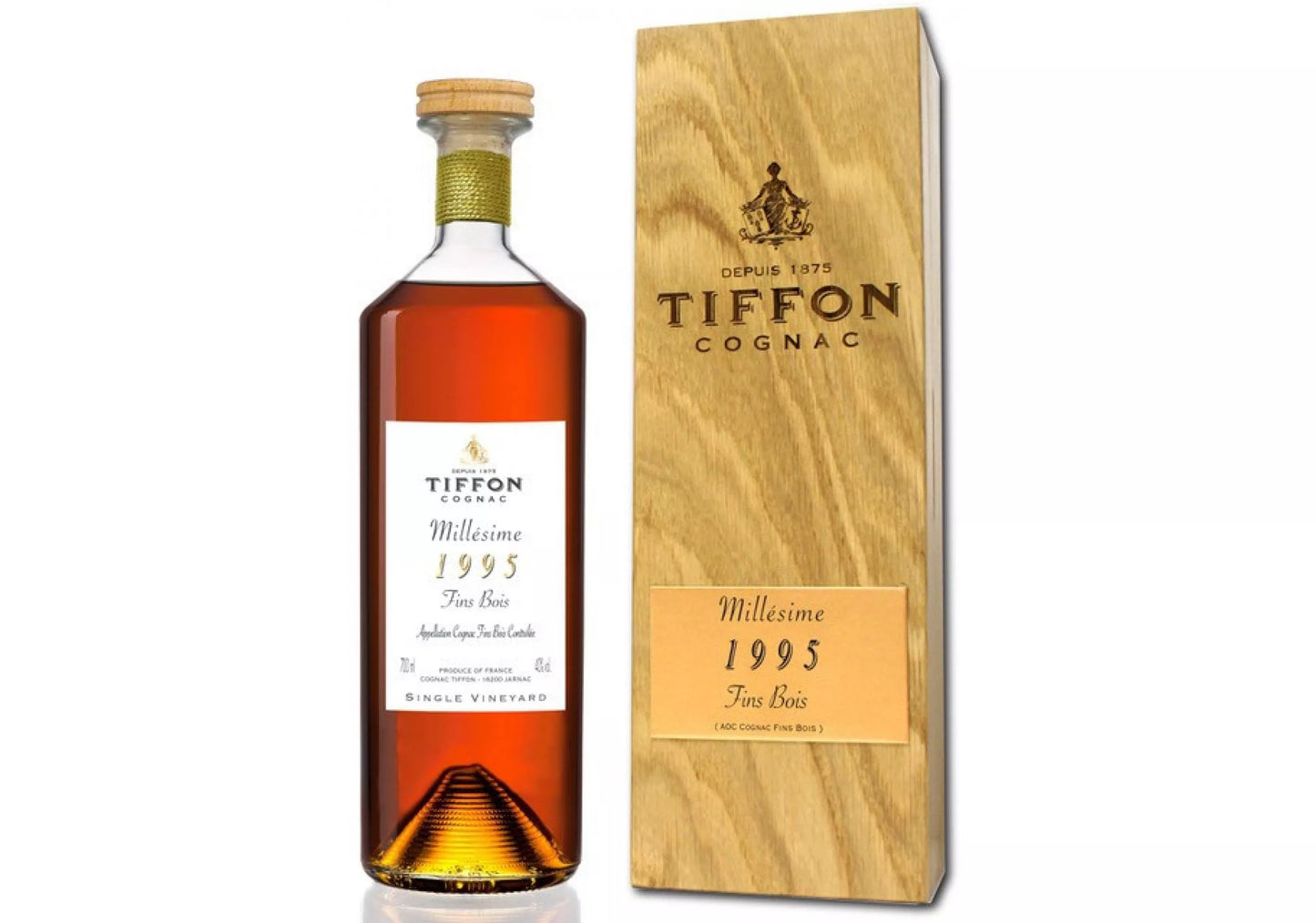 Tiffon Vintage 1995 Fins Bois Cognac