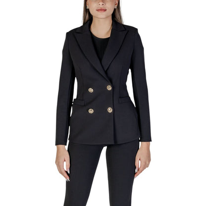 Rinascimento Black Polyester Blazer