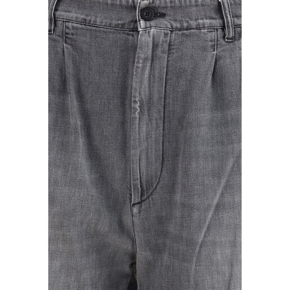 Maison Margiela Gray Cotton Jeans Denim