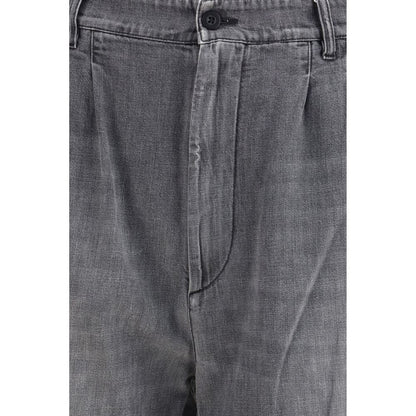 Maison Margiela Gray Cotton Jeans Denim
