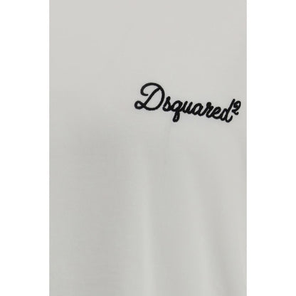 Dsquared² White Cotton Sportswear
