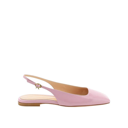 Gianvito Rossi Multicolor Calfskin Flat Sandals