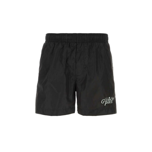 Givenchy Black Polyamide Shorts