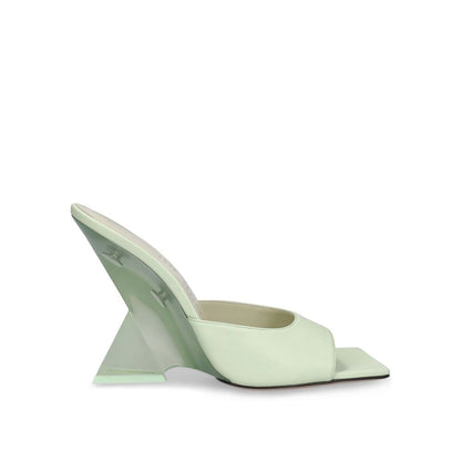 The Attico Bicolor Calfskin Mules
