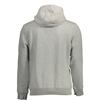Napapijri Gray Cotton Hoodie
