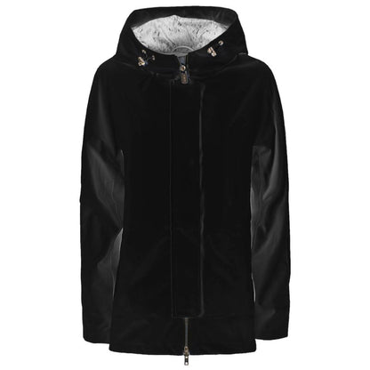 Yes Zee Black Polyester Rain Coat