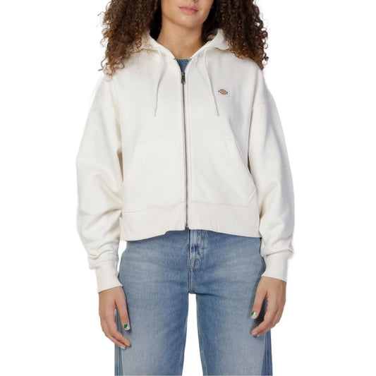 Dickies White Cotton Hoodie