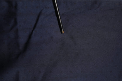 Domenico Tagliente Navy Blue Straight Chino Mid Waist Pants