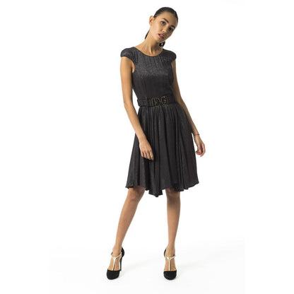 BYBLOS Gray Viscose Casual Dress