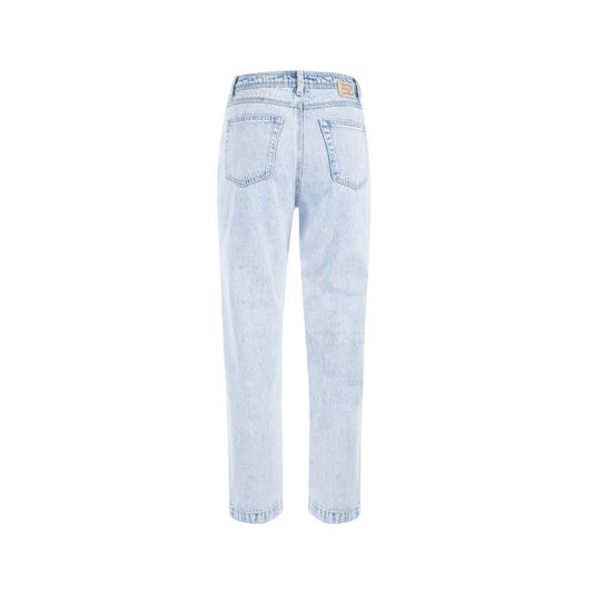 Yes Zee Blue Cotton Boyfriend Jeans