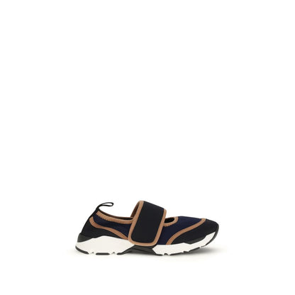 Marni Multicolor Polyamide Athletic Sneakers