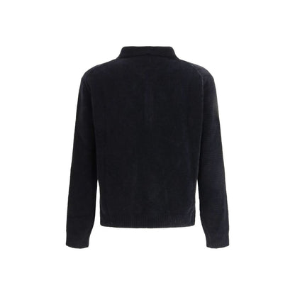 Sunflower Black Cotton Polo Shirt