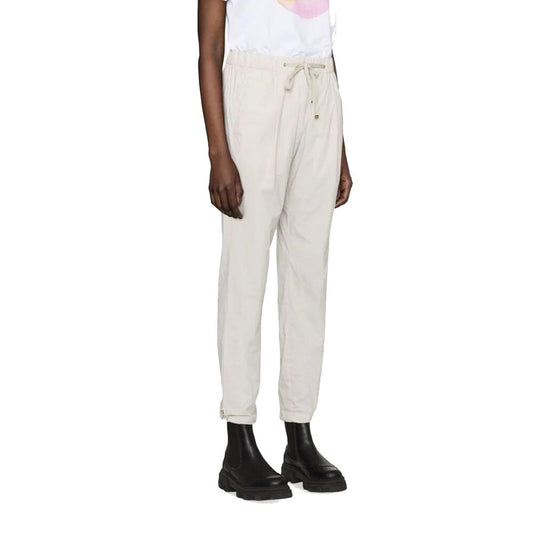 Herno Gray Elastane Casual Pants