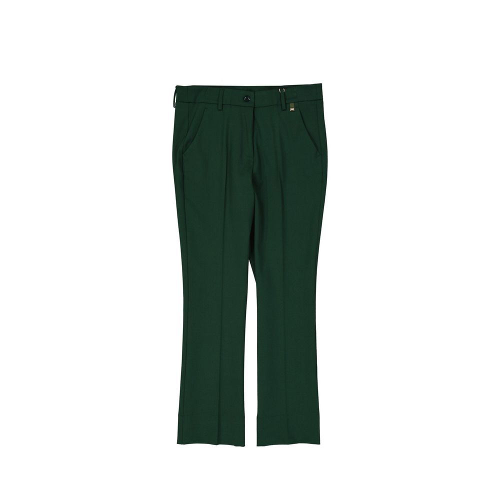 Herno Bicolor Elastane Cropped Pants