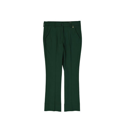 Herno Bicolor Elastane Cropped Pants