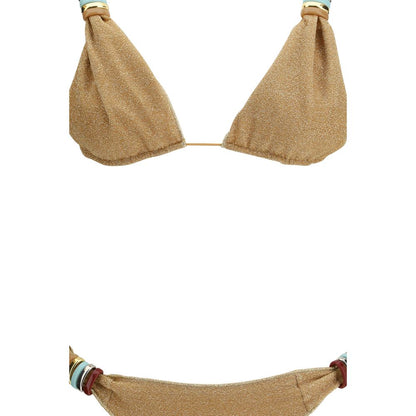 Oséree Gold Polyamide Bikini