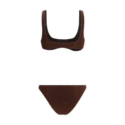 Oséree Brown Polyamide Bikini