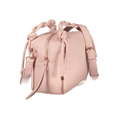 Mario Valentino Rosa Polyurethane Womens Bag