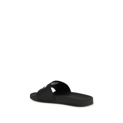 Balenciaga Black Polyurethane Sandals