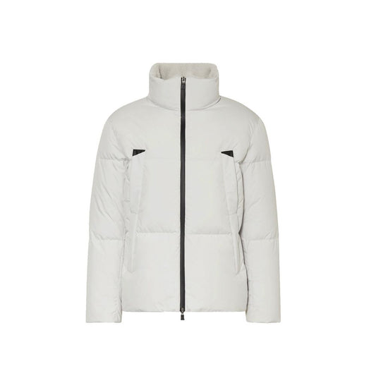Herno Gray Polyester Shell Jacket