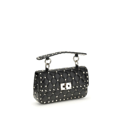 Valentino Garavani Black Lamb Ovis Aries Aries Handbag