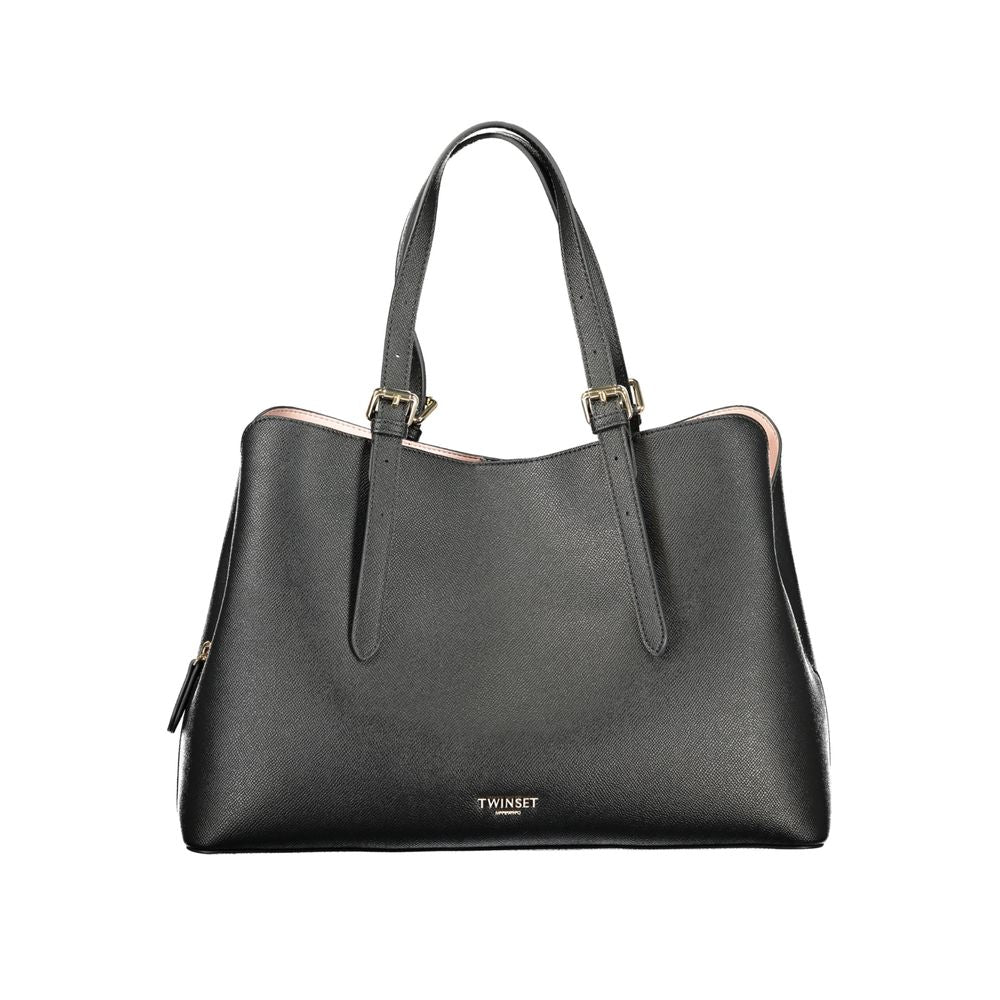 Twinset Nero Polyurethane Women Tote