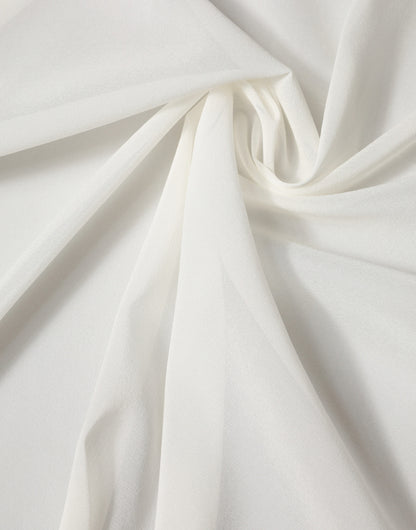Dolce & Gabbana Off White Silk Neck Wrap Shawl Stole 200cm x 64cm Scarf