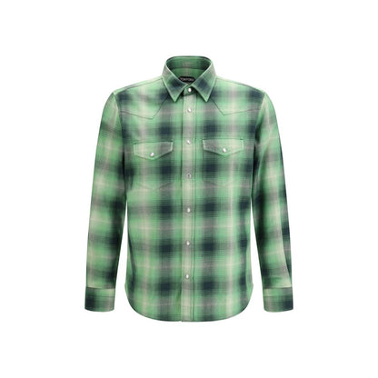 Tom Ford Bicolor Cotton Shirt
