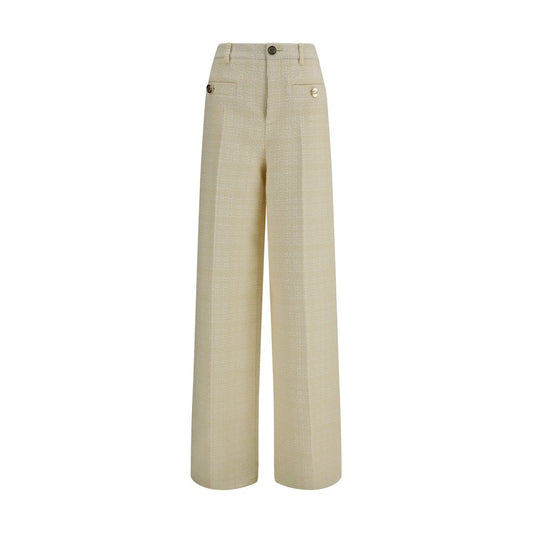 Gucci Beige Cotton Dress Pants