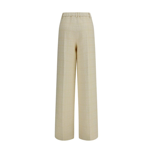 Gucci Beige Cotton Dress Pants