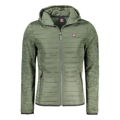Norway 1963 Verde Polyester Men's Jacket
