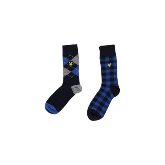 Lyle & Scott Blue Cotton Boxers