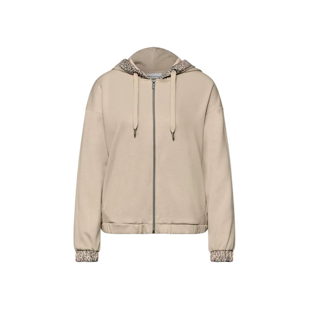 Street One Beige Modal Hoodie
