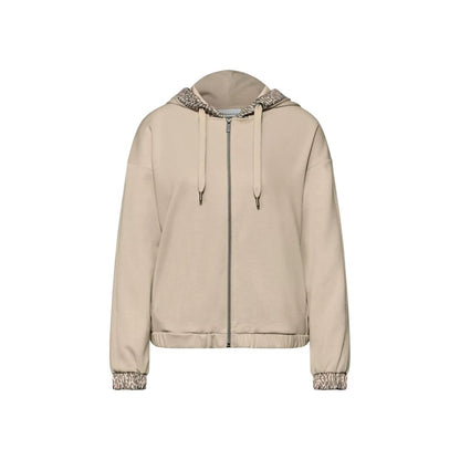 Street One Beige Modal Hoodie