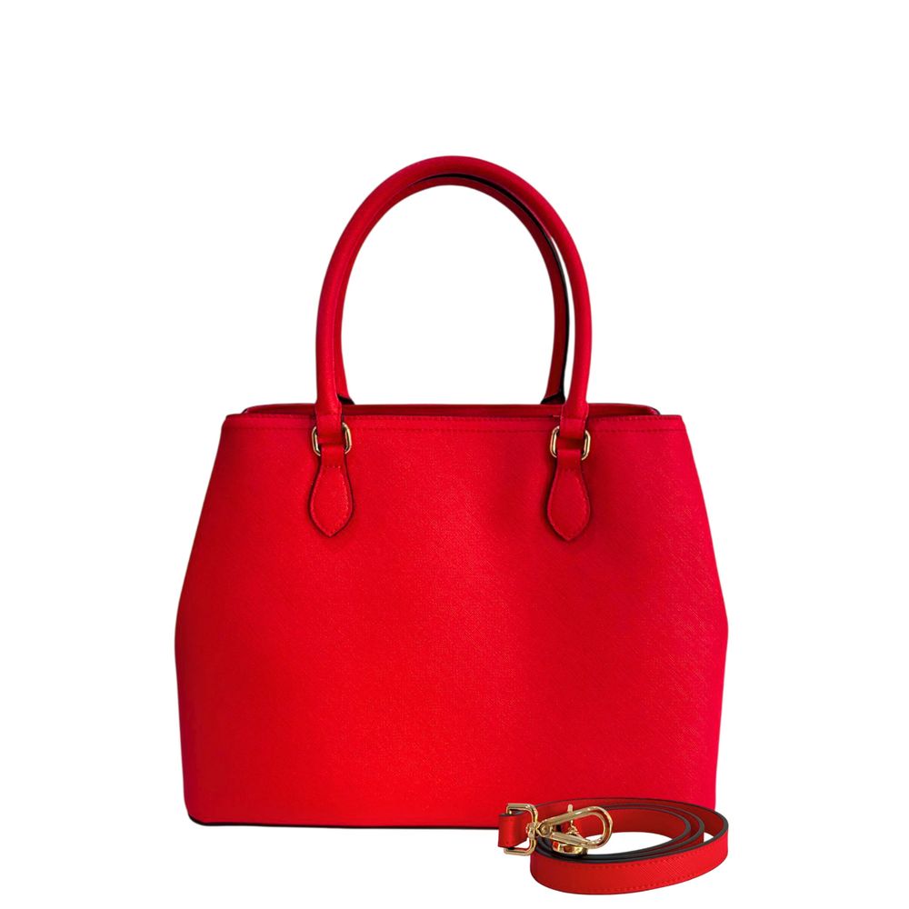 Twinset White PU Women Handbag