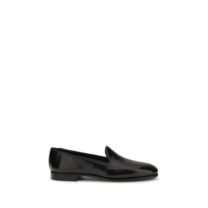 Church's Bordeaux Calf Leather Bos Taurus Slip-On Loafers