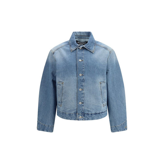 Jacquemus Blue Polyamide Denim Jacket