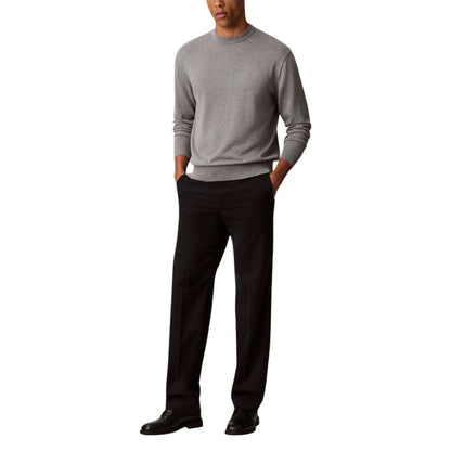 Calvin Klein Jeans Gray Cotton Sweatshirt