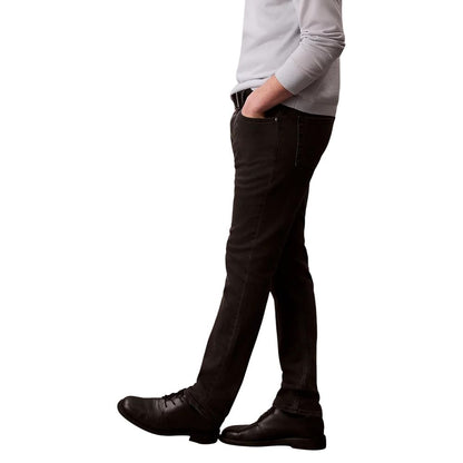 Calvin Klein Jeans Black Cotton Skinny Jeans