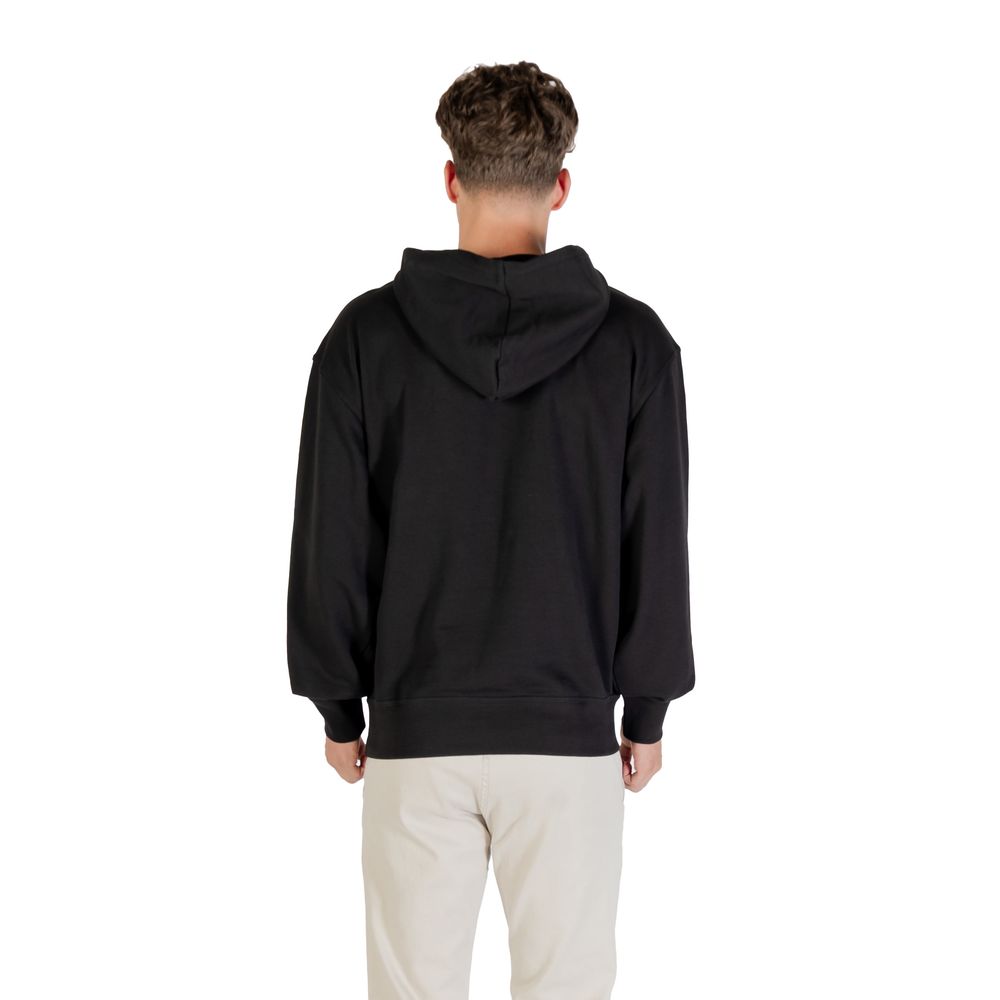 Hugo Boss Black Cotton Hoodie